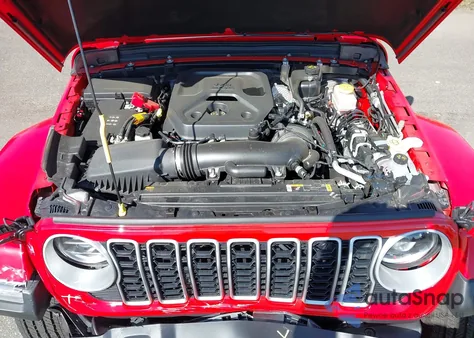 2025 Jeep Wrangler 4-Door Sahara 4X4 из США, поврежденный, VIN 1C4PJXEN8SW502960